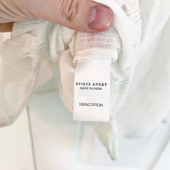 Apiece Apart Gauzy Crop Top - Picture 5 of 7